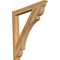 Ekena Millwork Olympic Traditional Rough Sawn Outlooker, Western Red Cedar, 6"W x 44"D x 44"H OUT06X44X44OLY01RWR - alternate 1